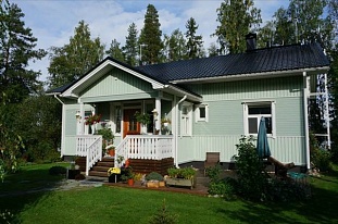 Дом на берегу озера Mustikka в районе города  Leppävirta - 35435